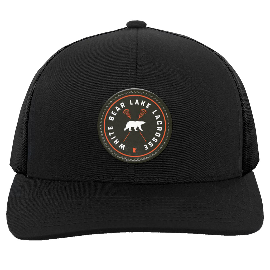 White Bear Lake Lacrosse Snapback Trucker Patch Hat