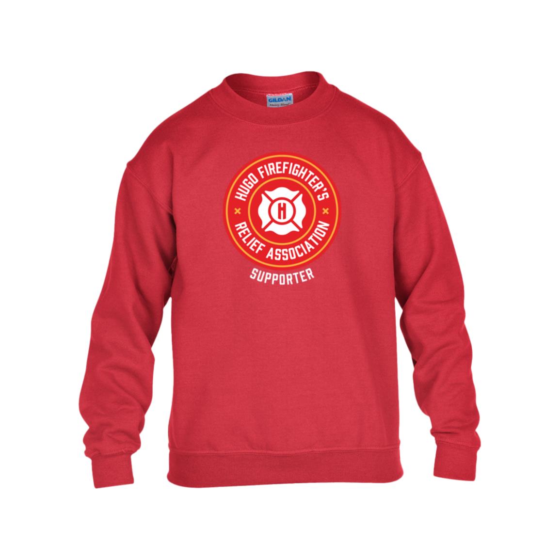 HFRA Supporter Youth Heavy Blend Fleece Crew