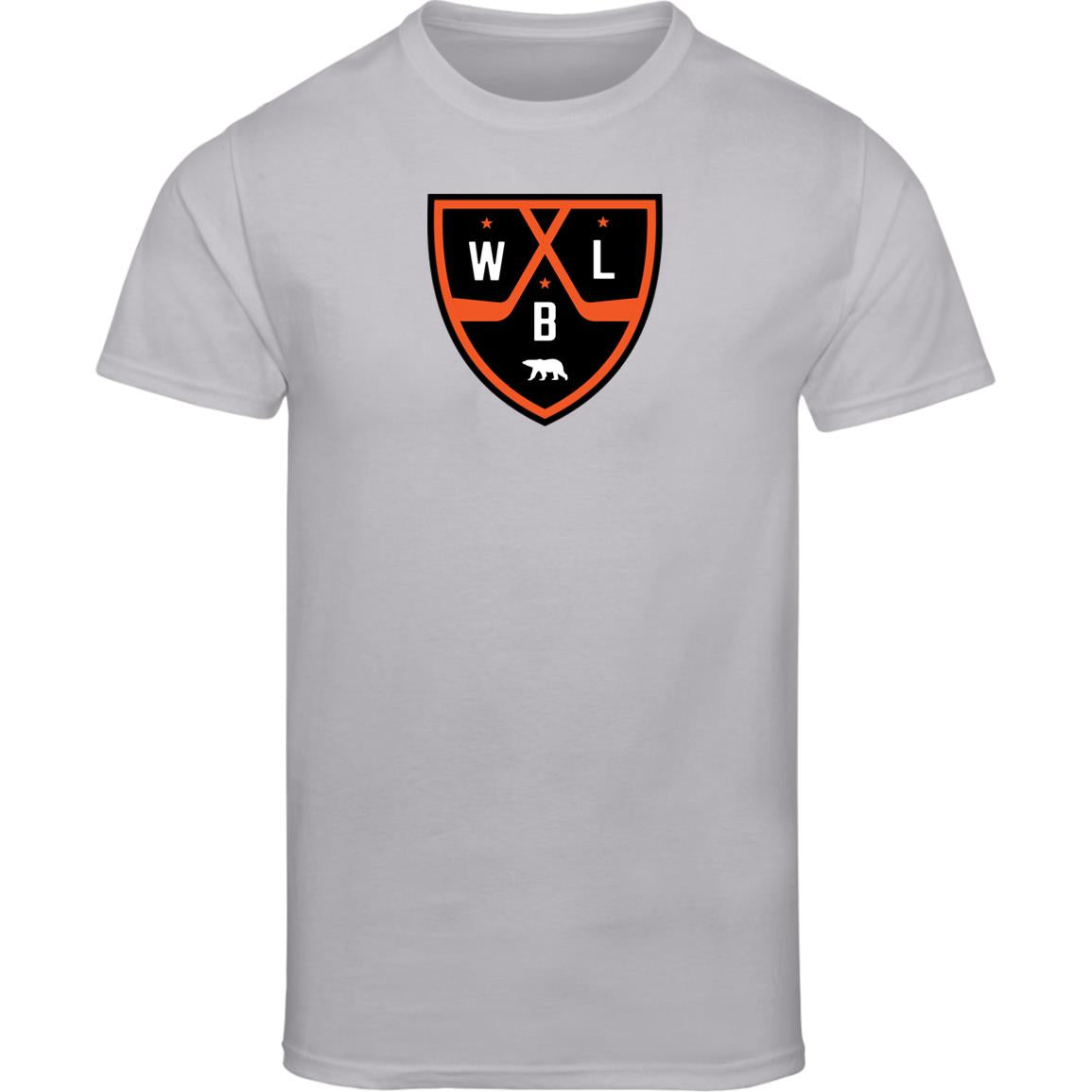 White Bear Lake Hockey Shield Champion Adult Short Sleeve Tee