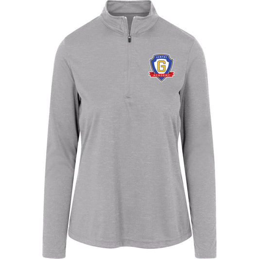 Gentry Academy Women's Heather Quarter Zip