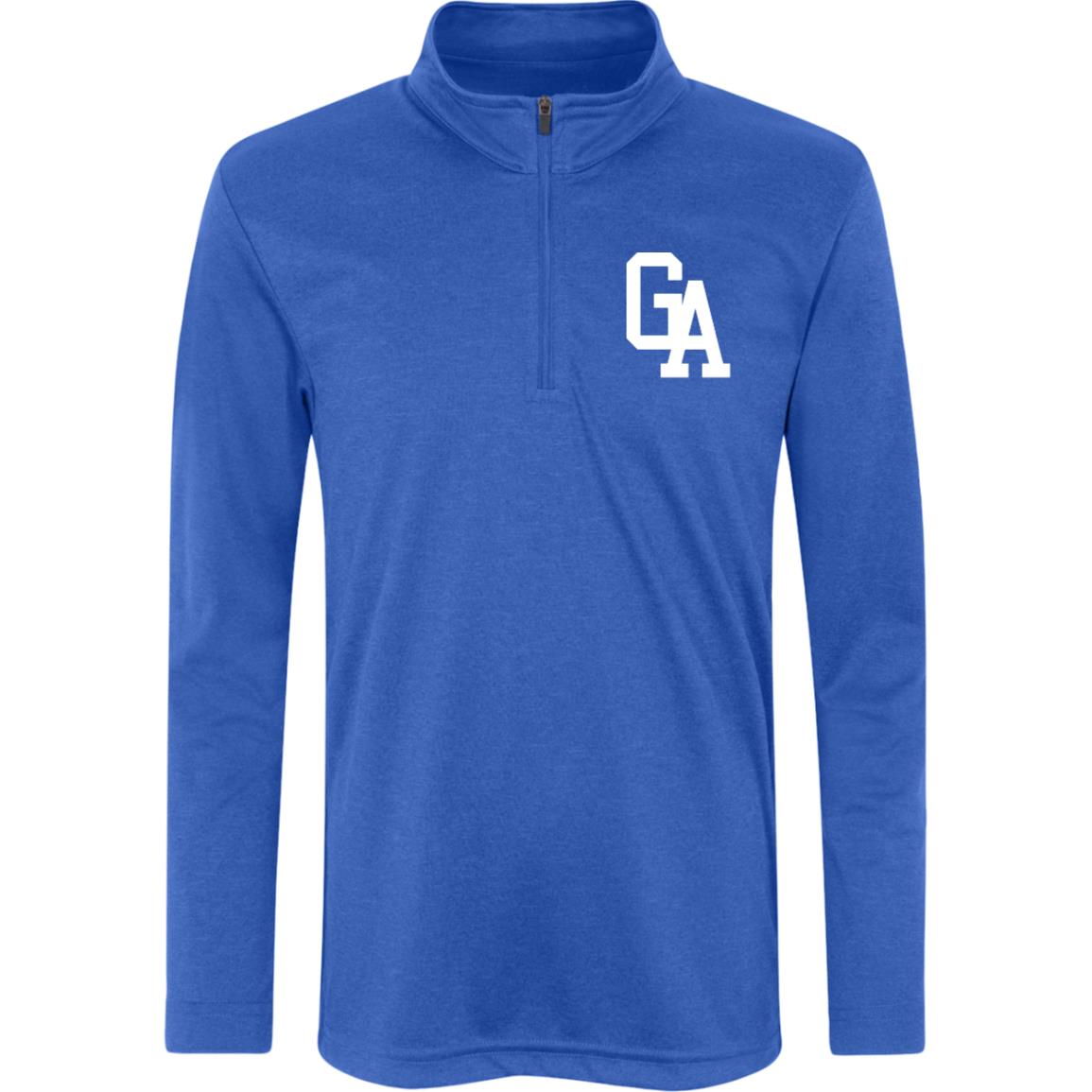 Gentry Academy GA Youth Heather Quarter Zip