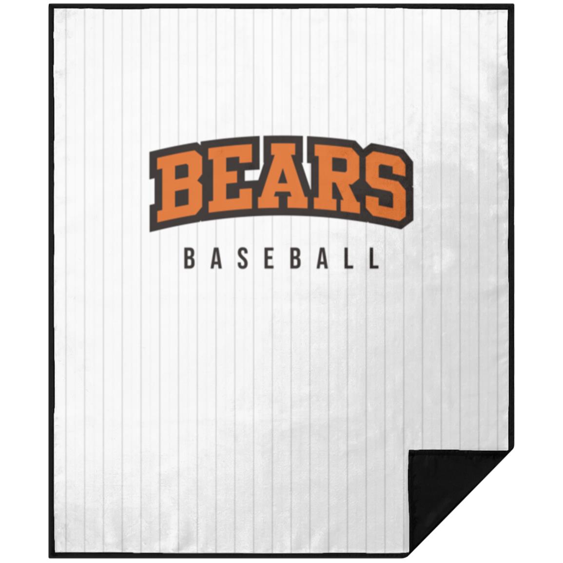 WBLHSB Bears Baseball Premium Stadium Blanket 50x60