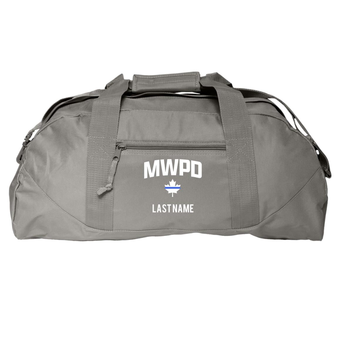 Maplewood Police Customizable Large Square Duffel