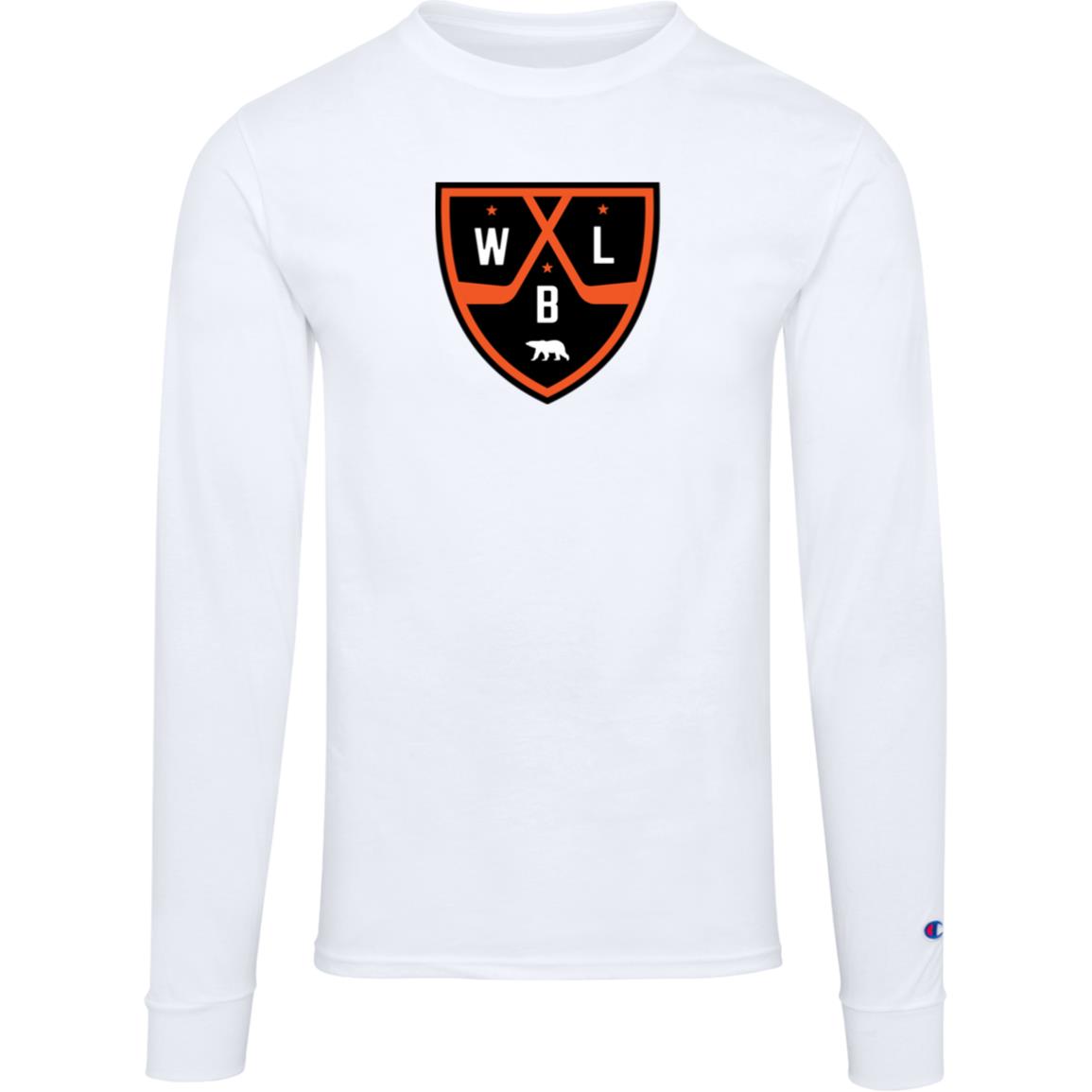 White Bear Lake Hockey Shield Men's Champion Long Sleeve Tee