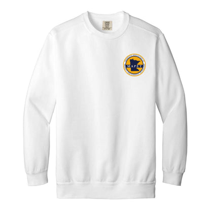 MAPET Garment-Dyed Crewneck Sweatshirt