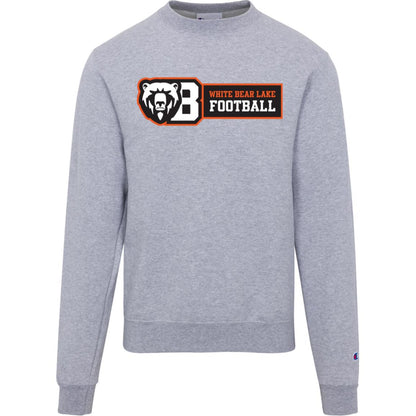 White Bear Lake Football Champion Men's Powerblend Crewneck Sweatshirt