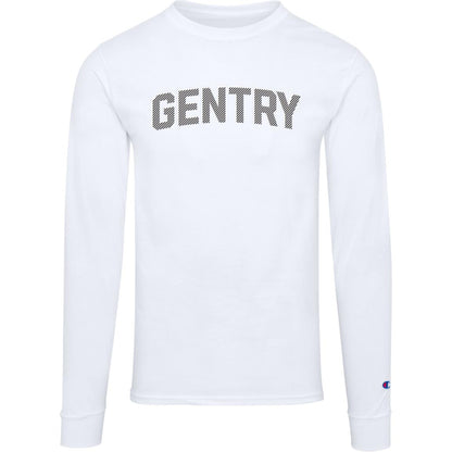 Gentry Academy Crosshatch Men's Champion Long Sleeve Tee