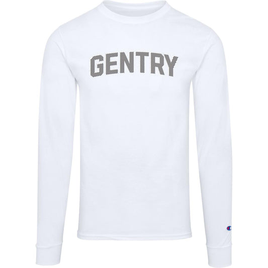 Gentry Academy Crosshatch Men's Champion Long Sleeve Tee