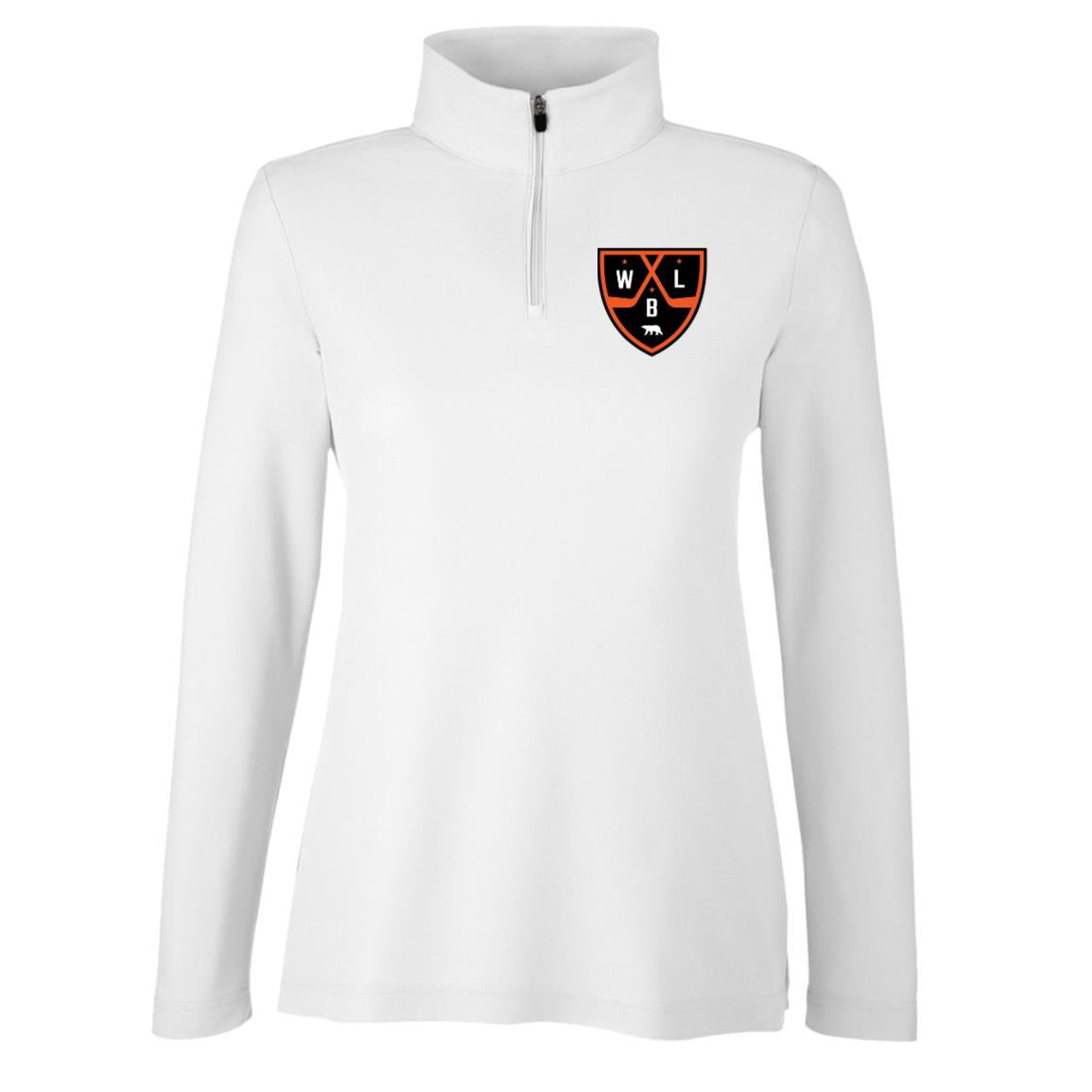 White Bear Lake Hockey Shield Women's Fusion Quarter Zip