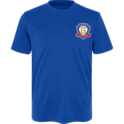 Gentry Academy Shield Youth Team Performance Heather Tee