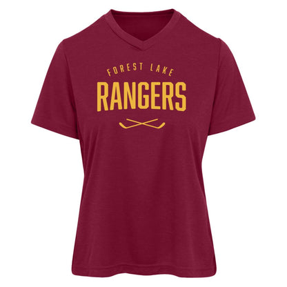 Forest Lake Hockey Women's Heather Performance Tee