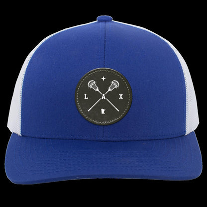 Lacrosse Trucker Snapback Patch Hat