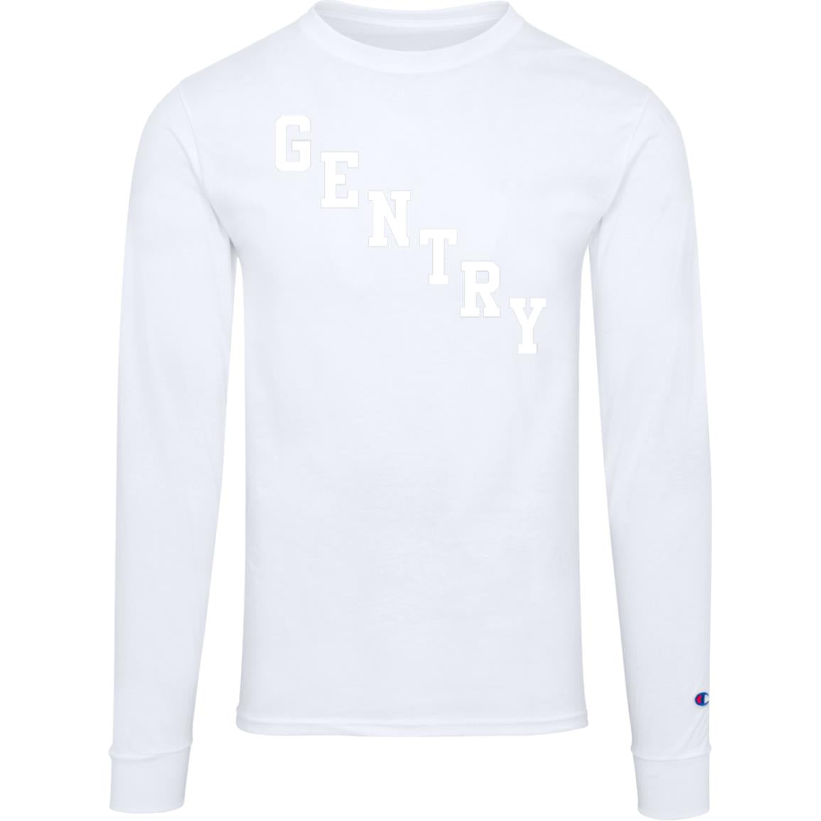 Gentry Academy Stairs Men's Champion Long Sleeve Tee