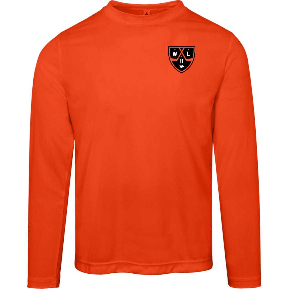 White Bear Lake Hockey Shield Men's Team Performance Long Sleeve Tee