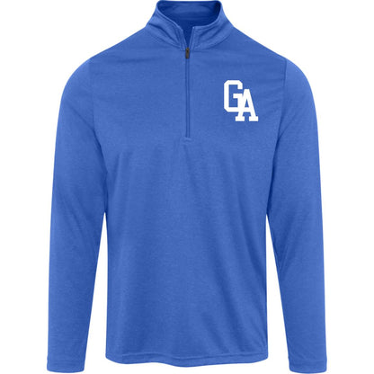 Gentry Academy GA Men's Heather Quarter Zip