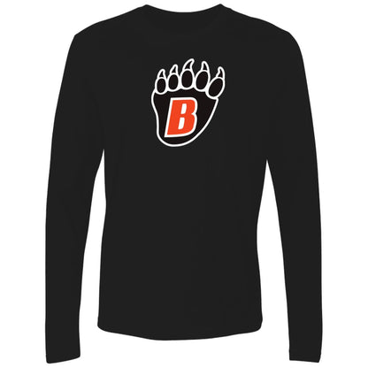 White Bear Lake Bear Paw Men's Premium Long Sleeve Tee