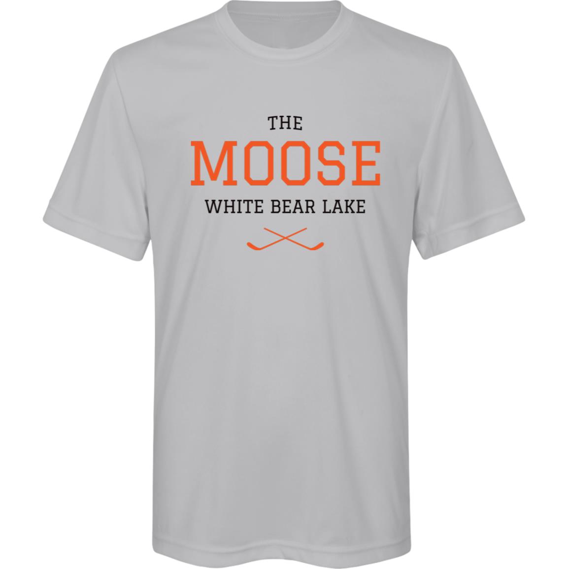 The Moose White Bear Lake Youth Performance Tee