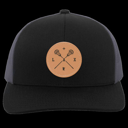 Lacrosse Trucker Snapback Patch Hat