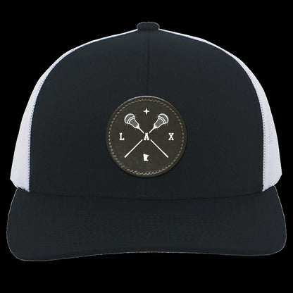 Lacrosse Trucker Snapback Patch Hat