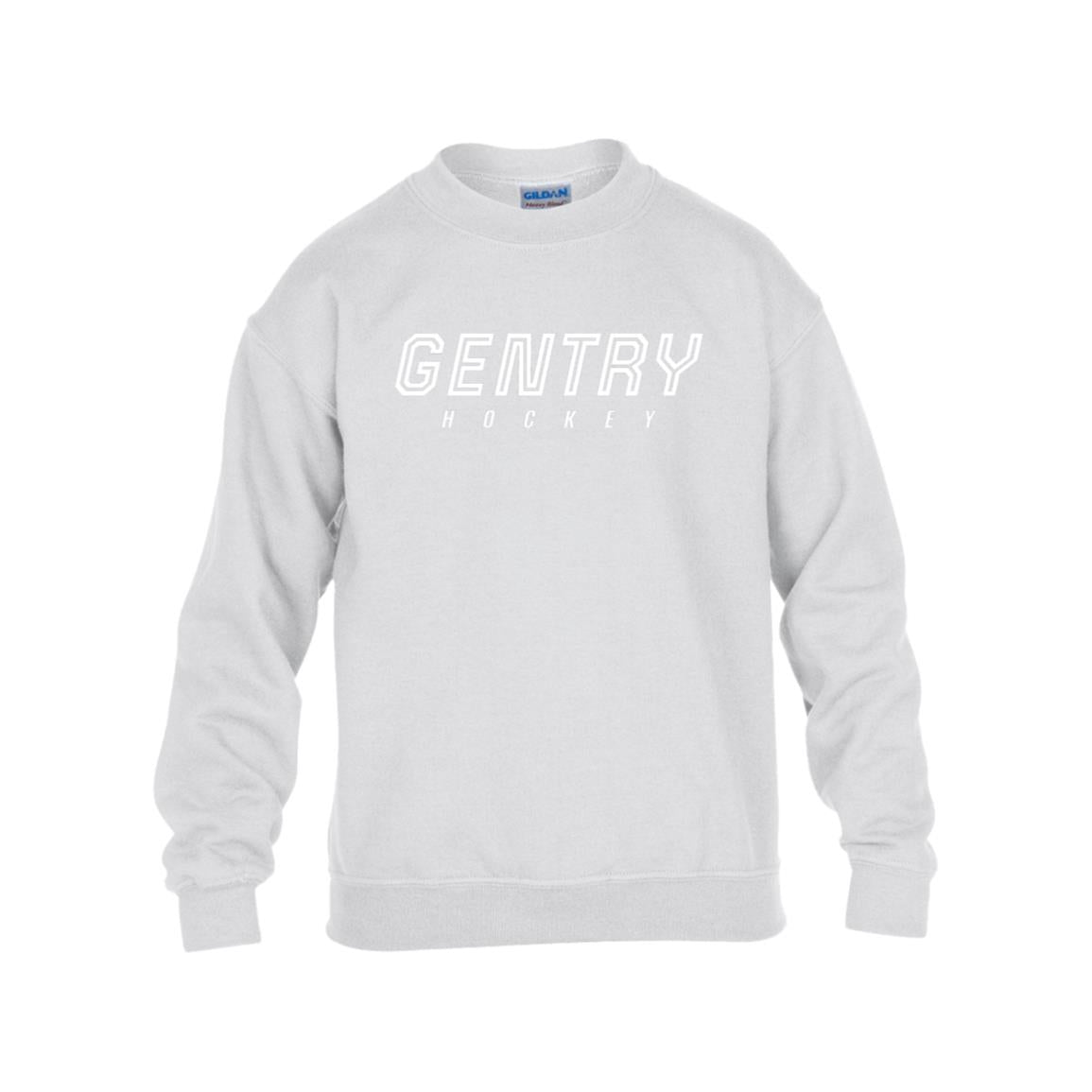 Gentry Academy Outline Youth Heavy Blend Fleece Crew