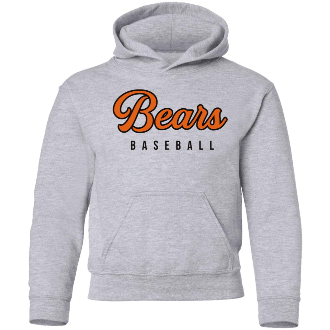 WBLHSB Vintage Bears Baseball Youth Pullover Hoodie