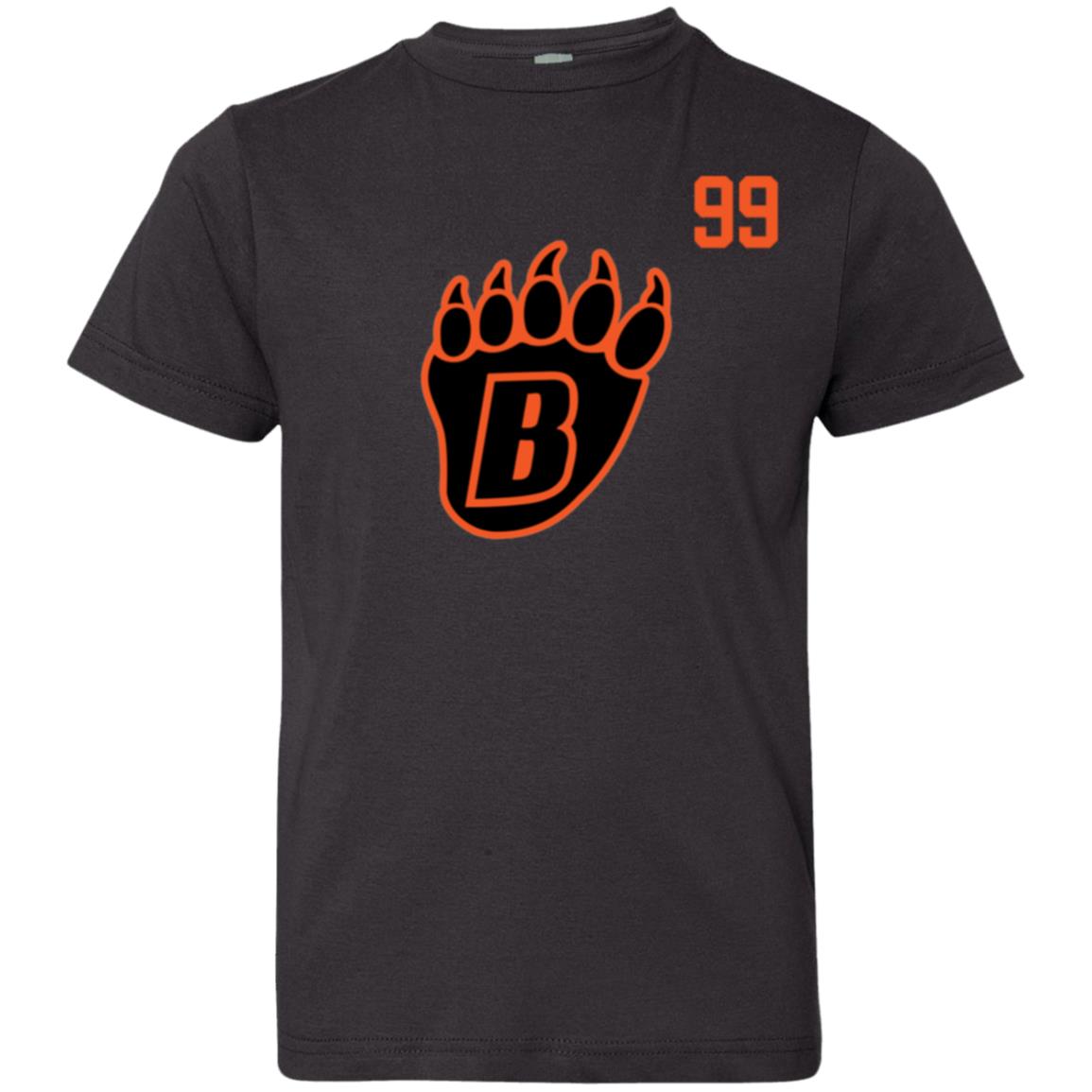 White Bear Lake Hockey Customizable Blackout Youth Jersey Tee