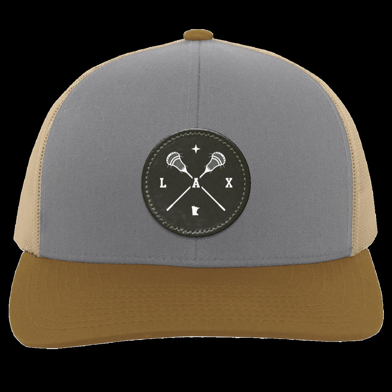 Lacrosse Trucker Snapback Patch Hat