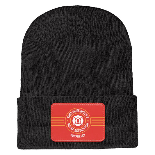 HRFA Supporter Cuffed Knit Patch Beanie