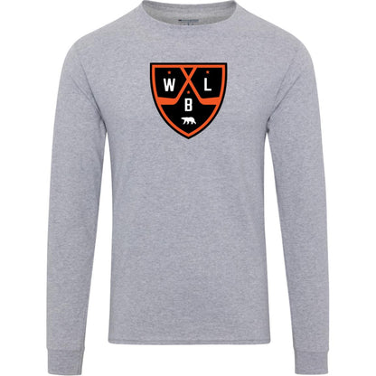 White Bear Lake Hockey Shield Men's Champion Long Sleeve Tee