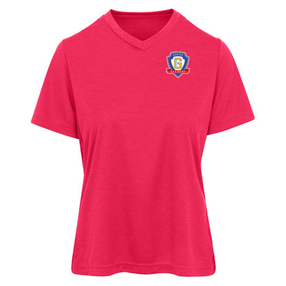 Gentry Academy Shield Women's Team Performance Heather Tee