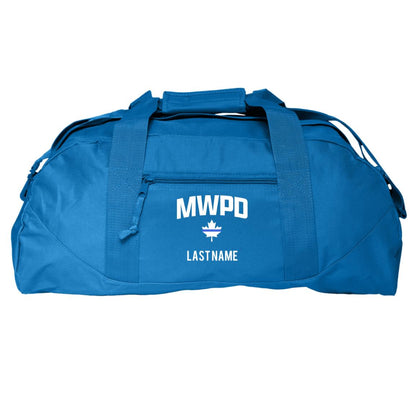 Maplewood Police Customizable Large Square Duffel