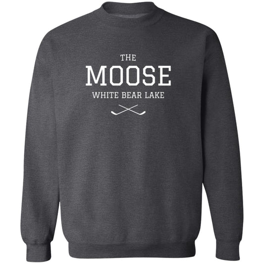 The Moose White Bear Lake Adult Crewneck Pullover Sweatshirt