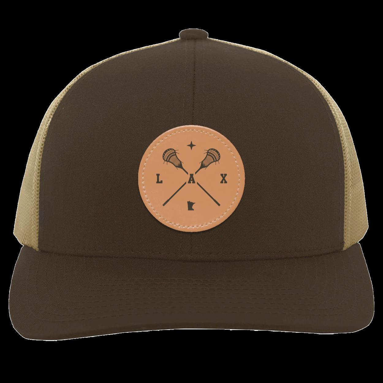 Lacrosse Trucker Snapback Patch Hat