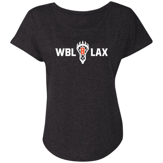 WBLAX Women's Triblend Dolman Sleeve