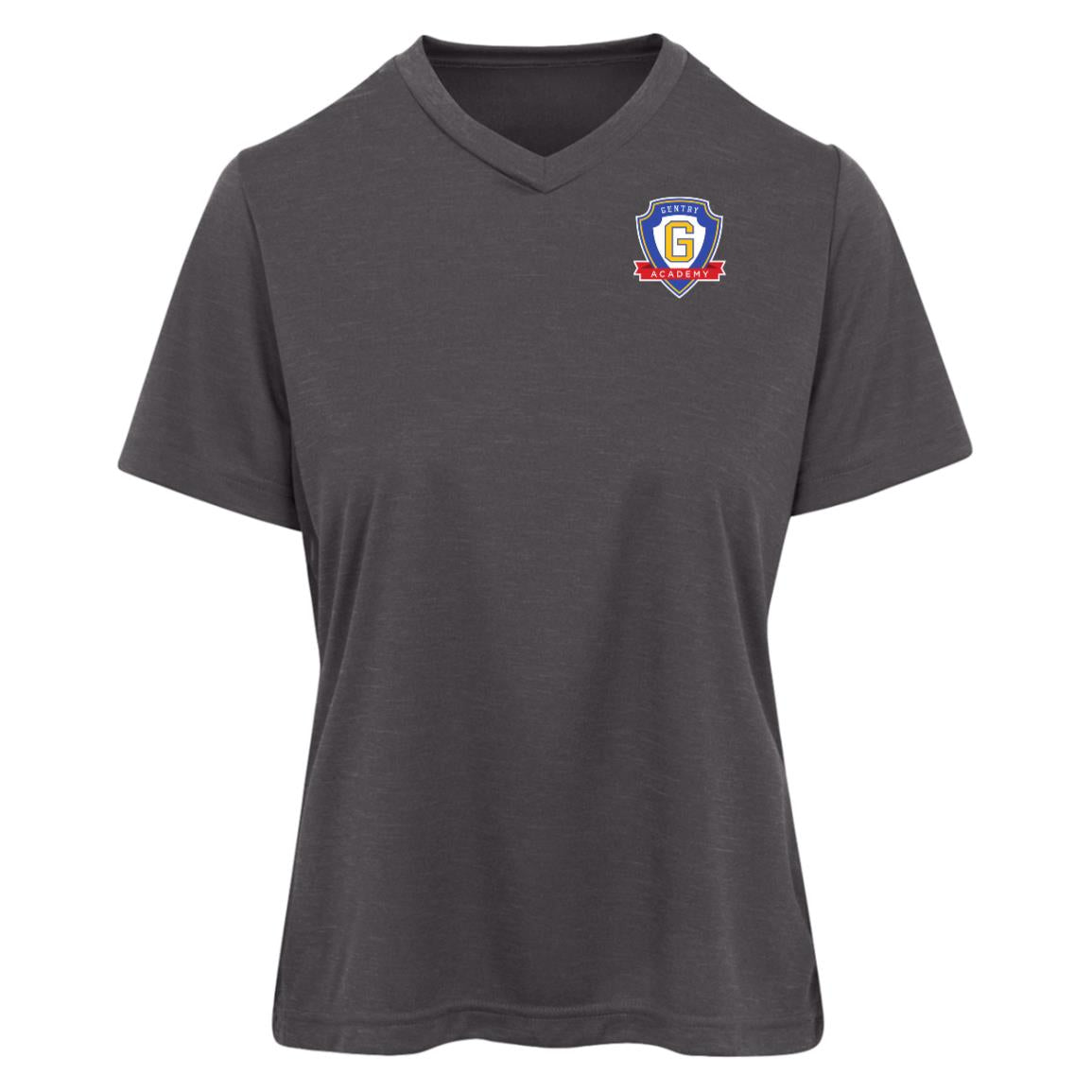 Gentry Academy Shield Women's Team Performance Heather Tee