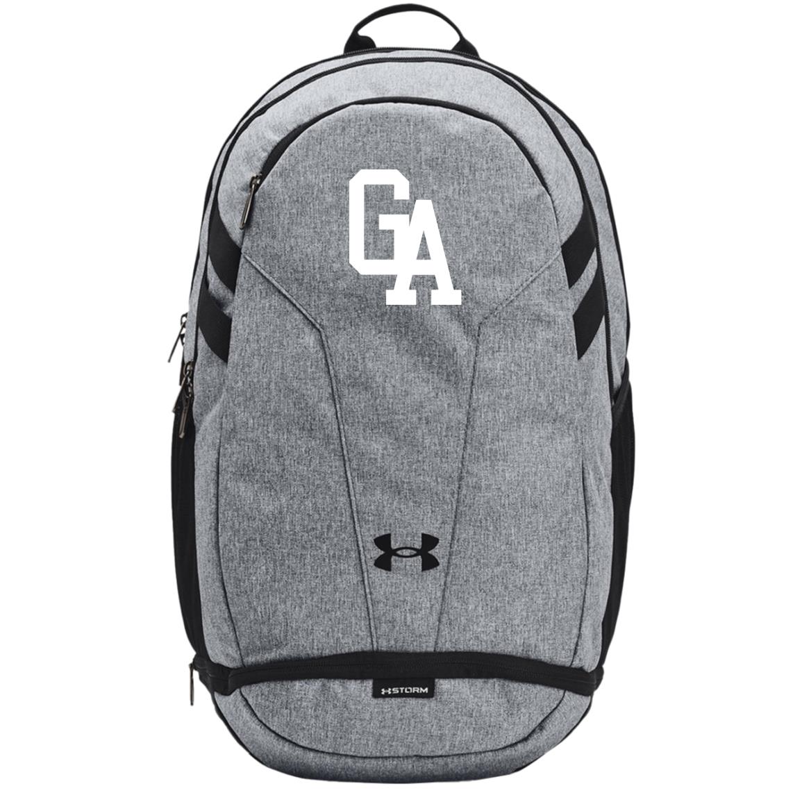 Gentry Academy GA Under Armour Hustle 5.0 TEAM Backpack