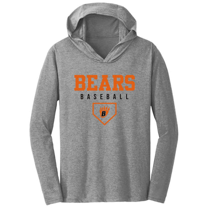 WBLHSB Bears Baseball Triblend T-Shirt Hoodie