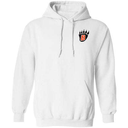 White Bear Lake Bear Paw Pullover Hoodie