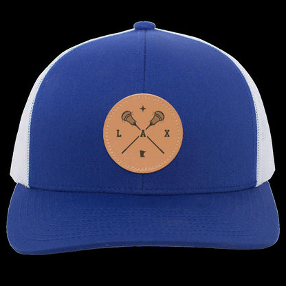 Lacrosse Trucker Snapback Patch Hat