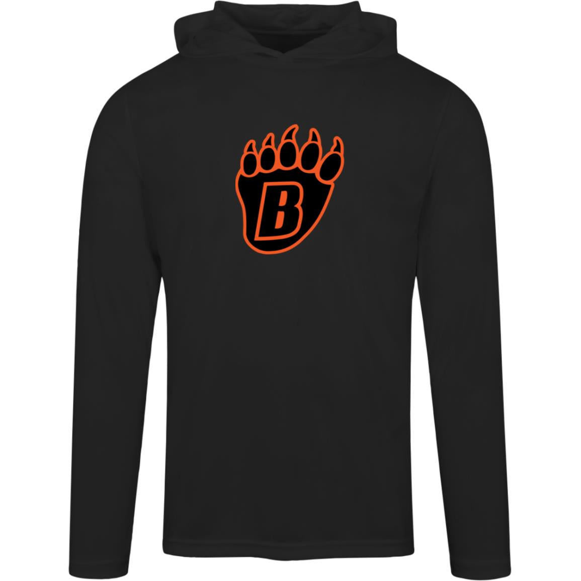 White Bear Lake Hockey Blackout Men's Zone Hooded Tee