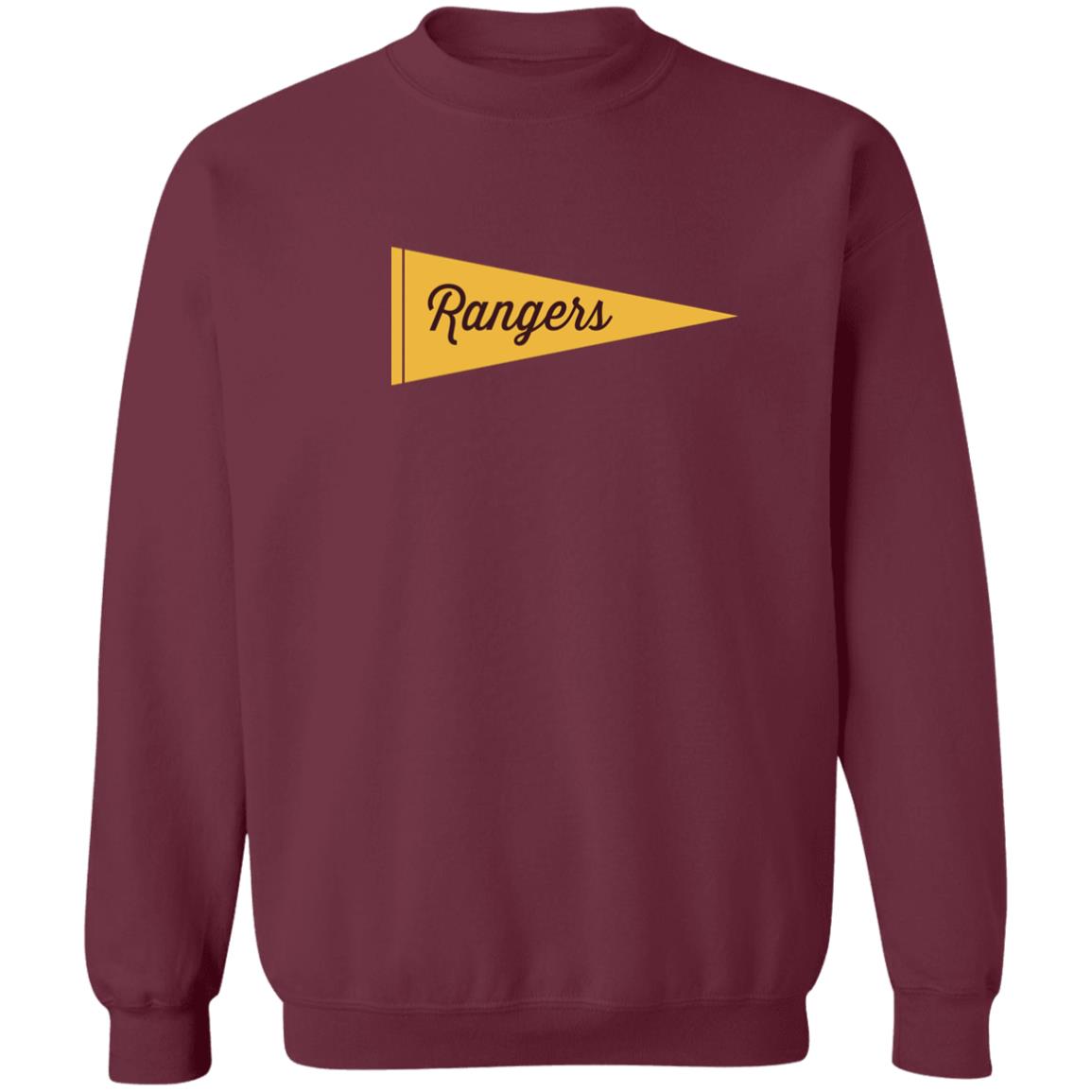 Forest Lake Hockey Pennant Crewneck Pullover Sweatshirt