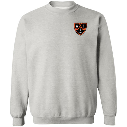 White Bear Lake Hockey Shield Adult Crewneck Pullover Sweatshirt