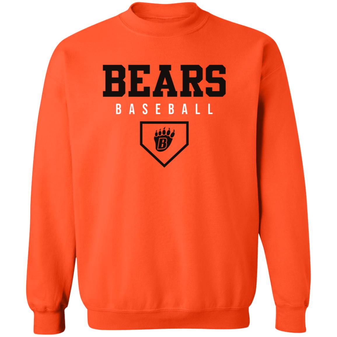 WBLHSB Bears Baseball Crewneck Pullover Sweatshirt