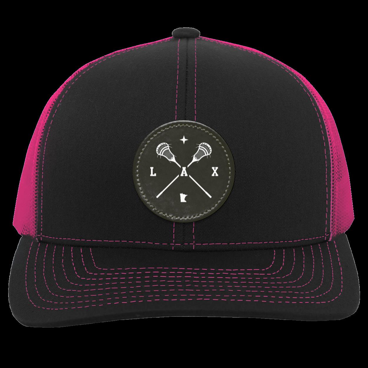 Lacrosse Trucker Snapback Patch Hat