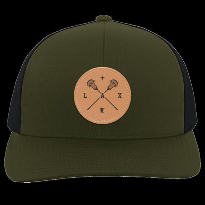 Lacrosse Trucker Snapback Patch Hat