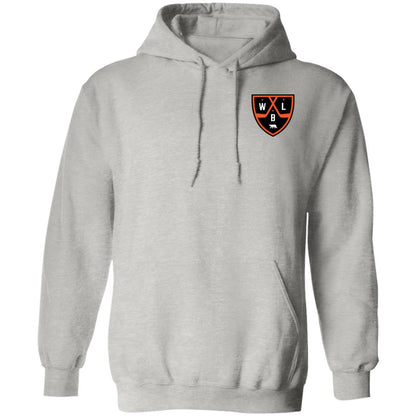 White Bear Lake Hockey Shield Adult Pullover Hoodie