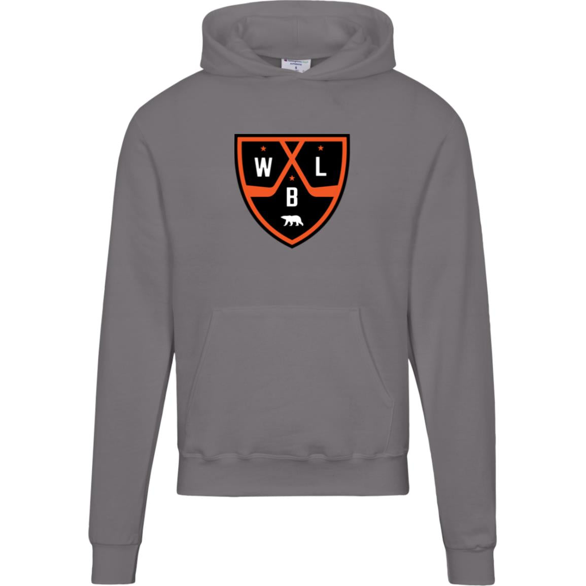 White Bear Lake Hockey Shield Men's Champion Powerblend Hoodie