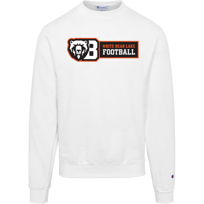 White Bear Lake Football Champion Men's Powerblend Crewneck Sweatshirt