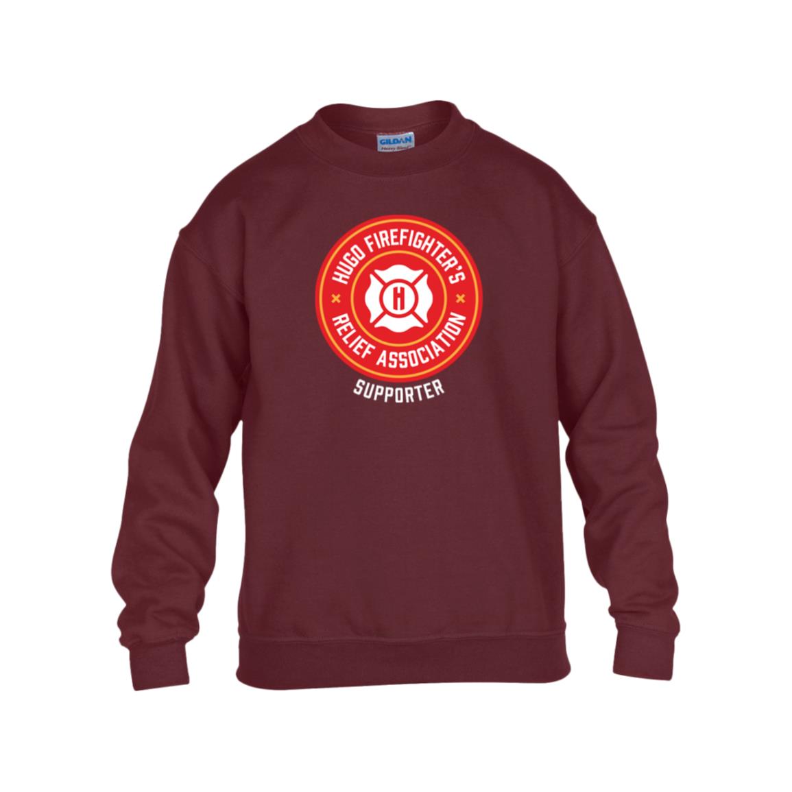 HFRA Supporter Youth Heavy Blend Fleece Crew