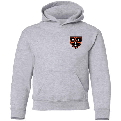 White Bear Lake Hockey Shield Youth Pullover Hoodie